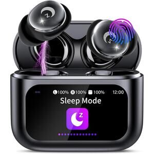 Sleep Earbuds Bluetooth 5.4 in Ear Smart Touch Screen Ear Buds, 48H